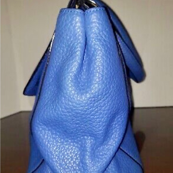 kate spade Thatcher Everett Way Royal Blue Pebble Leather Tote Bag-WKRU 3705-GUC - Picture 9 of 9